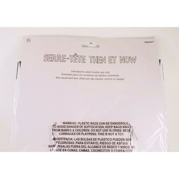 Graduation Then and Now Headband Customizable Celebrate Photo Prop Party Memory - Picture 7 of 8